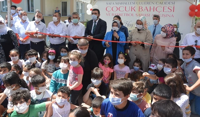 Sancaktepe ilçesinde çocuk bahçelerinin açılışı yapıldı