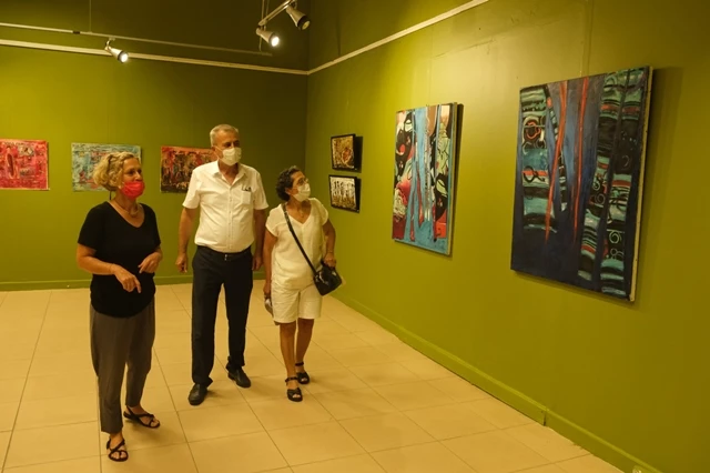 ORHAN PEKER SANAT GALERİSİ RESSAM FATOŞ KARADAĞ’I AĞIRLIYOR