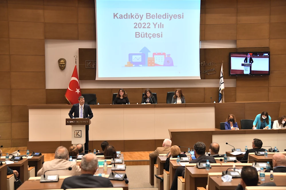 KADIKÖY BELEDİYESİ’NİN 2022 YILI BÜTÇESİ MECLİSTE ONAYLANDI