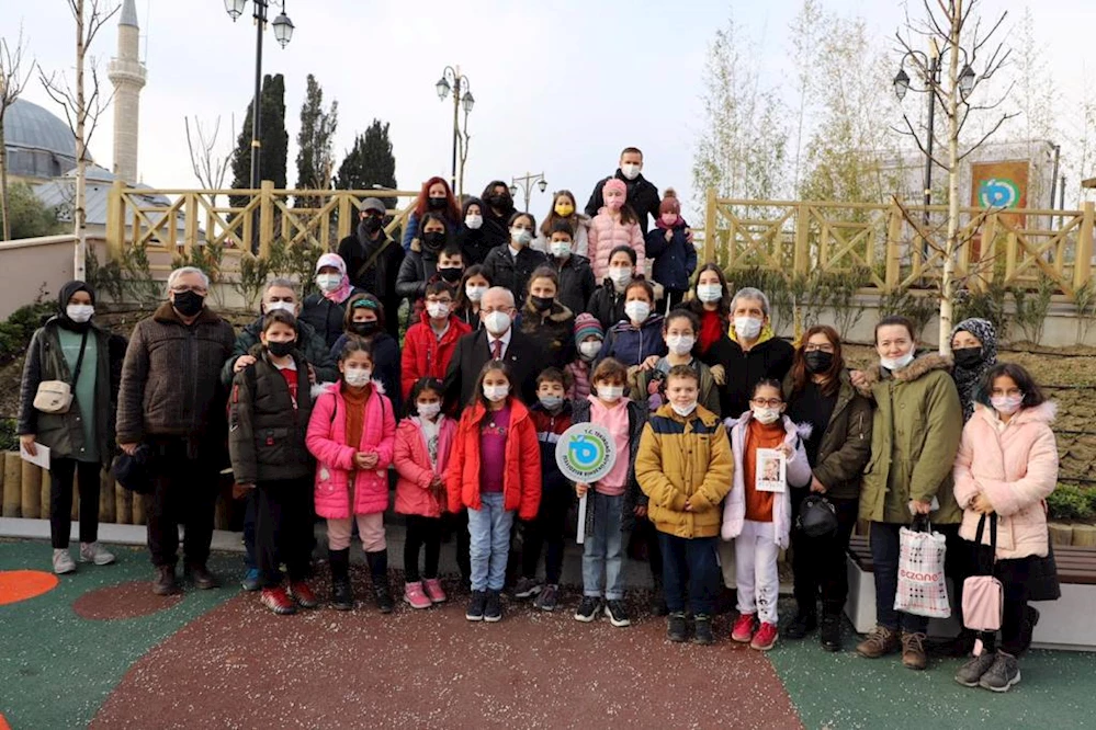 BAŞKAN ALBAYRAK KÜLTÜR TURU KAPSAMINDA ÖĞRENCİLERLE BULUŞTU