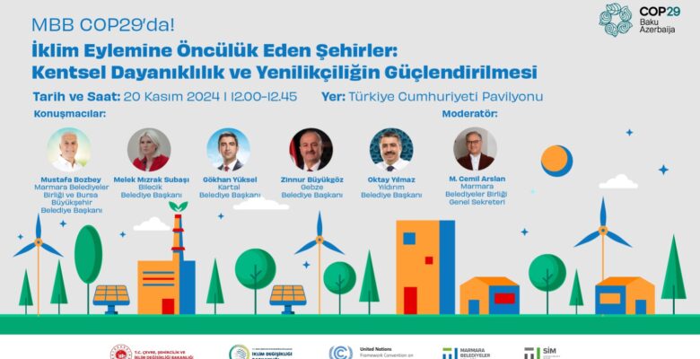 Başkan Gökhan Yüksel, COP29’da Konuşmacı Olarak Yer Alacak