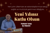 Turgut Daş’ın Yeni yıl mesajı